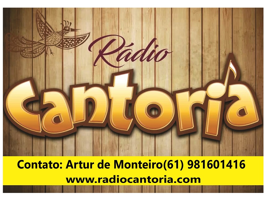 Radio Cantoria - Artur de Monteiro segunda a sexta das 20 às 22 horas